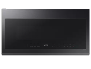 lot 7 image: Built-in Over-the-Range Microwave Oven - Retail $510