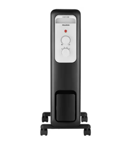 lot 24 image: Pelonis Oil-Filled Radiator Space Heater with Wheels - Retail $100