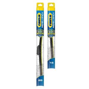 lot 21210 image: Rain-X 810348 Repellency Water Repellent Wiper Blades, 26 & 16 Windshield Wipers, All Weather Streak-Free for Enhanced Visibility wWater Repellency Formula Amazon Exclusive - Retail $37