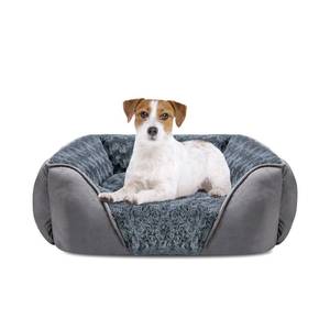 lot 21270 image: INVENHO Dog Bed Medium Size Dog, Orthopedic Warming Soft Calming Sleeping Puppy Bed Durable Pet Bed with Anti-Slip Bottom - Retail $25