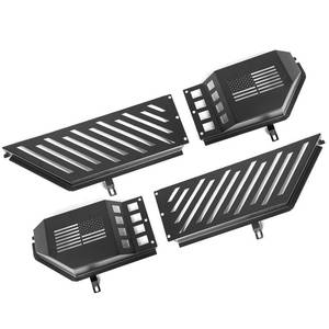 lot 21274 image: UNI-SHINE 2-Pack Metal Front Door Storage Box Fit for Jeep Wrangler JL JLU & 4xe 2018��2026, Fit for Gladiator JT 2020��2026, Door Pockets Organizer Fit for Jeep Wrangler Sport Accessories - Retail $38