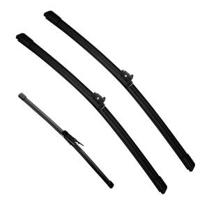 lot 21356 image: JustCar 3 wipers Replacement for Mercedes-Benz GLA250 GLA45 AMG 2016 2017 2018 2018 2020 2021, Windshield Wiper Blades Original Equipment Replacement - 241912 (Set of 3) - Retail $20