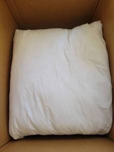 lot 21373 image: Pillowflex synthetic doen Pillow insert for large euro pillow - Retail $110