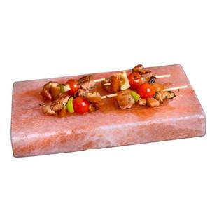 lot 20123 image: Spantik Himalayan Salt Block Cooking Plate 12 x 8 x 1.5 Inch for Cooking Grilling Cutting and Serving Food Grade Rock Salt Stone Unique Gifts for Smoker Griller Men Women Fathers & Cooks
