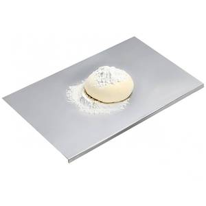 lot 20131 image: 304 Stainless Steel Cutting Board Stainless Steel Kitchen Chopping Boards Non-Slip, Dishwasher Safe Ideal for Meat, Vegetables, Fruits, Bread & Baking Commercial & Home Use (27.5  15.7in)