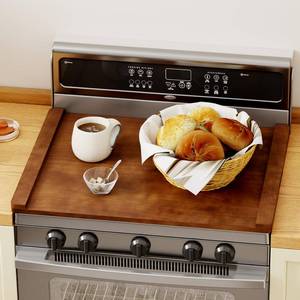 lot 23061 image: HAIDAIYA Noodle Board Stove Cover, Stove Top Covers for Electric 30L X 22W, Stove Top Covers for Gas Burners, Sink Cover for Counter Space, Durable Easy Clean Countertop, Farmhouse Decor Tray