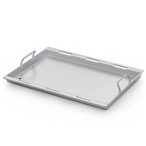 lot 23098 image: Stanbroil Full Size Griddle Insert for Weber Spirit 300, Spirit 400 Series Gas Grill, Flat Top Grill Griddle Insert for Weber Spirit 310 315 320 330 335 425 435, Stainless Steel