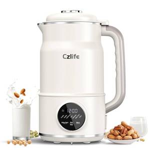 lot 21054 image: Czlife N7 Nut Milk Maker, 50oz (1.5L) Automatic Soy Milk Maker Machine for Homemade Oat Milk, Nutmilk, Juice, Milkshake, Baby Food, Grains, Almonds Milk Maker with Delay StartKeep WarmClean