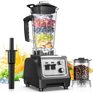 lot 21078 image: 1800W Blender for Smoothies 70 oz Large Capacity Countertop Blenders with 20 oz Grinding Cup - 28000RPM High Speed Kitchen Blender for Ice Crushing, Frozen Drinks, Milkshakes & Puree