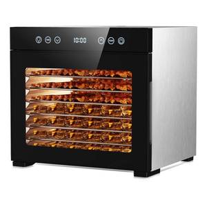 lot 21101 image: Food Dehydrator, 650W Powerful Fruit Dryer Machine with Adjustable Timer & Temperature, 8 Stainless Steel Trays, Quiet Operation, for Jerky, Fruits, Herbs, Dog Treats