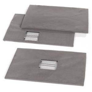 lot 60069 image: Prevue Pet Products Ferret Cage Plush Fitted Grille Cover Set