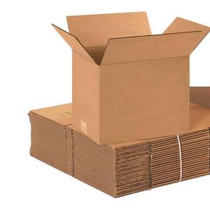 lot 60087 image: BOX USA Shipping Boxes Small 12L x 9W x 9H 25-Pack - Corrugated Cardboard Box for Moving, Mailing, Packing, Packaging and Storag