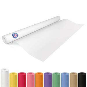 lot 61098 image: Extra White Offset Kraft Paper Roll 36 x 1200 (100 ft) USA-Made 50lb Premium Eco Paper, Brighter-Than-Standard White Ideal for Packing, Wrapping, Arts & Crafts, School Projects by IDL Packaging