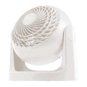 lot 63197 image: IRIS USA WOOZOO Desk Fan, Air Circulator, 3 Speeds, 52ft Max Air Distance, 360° Adjustable Tilt, 30 db. Quiet Motor, Fan for Bedroom, Office, Dorm, Medium, White