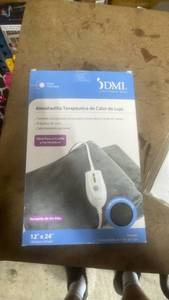lot 63199 image: DMI Dry and Moist Heat Electric Heating Pad FSA and HSA Eligible Muscle Aches and Sore Joints with 9ft Cord FSA HSA Eligible Large