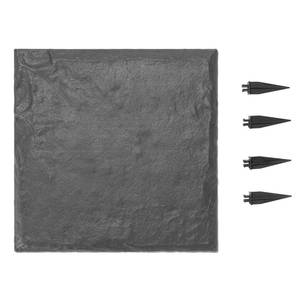 lot 63208 image: VEVOR Garden Stepping Stones, 8Pcs 15.5 x 15.5 in, Decorative Stepping Stones with Stakes, Weather-Resistant Plastic Pathway Pavers, Smooth Surface, Outdoor Walkway for Lawn Patio Landscape, Grey