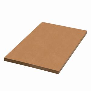 lot 63219 image: Aviditi Corrugated Cardboard Sheets, 30 x 48, Kraft, Pack of 5