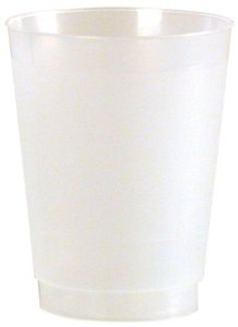 lot 62088 image: Frost-Flex Plastic Drinking Cup, 8-Ounce, Frosted (500-Count)