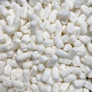 lot 62095 image: UBMOVE Packing Peanuts, 3.5 Cubic Feet, Beige, Bulk Loose Fill Packing Peanuts For Shipping, Moving and Storage, Compostable & Biodegradable Cushion for Shipping