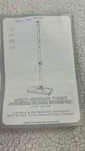 lot 16021 image: Teko Turbo Power Dual Speed Multi-Surface Floor Sweeper