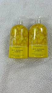 lot 16026 image: HomeWorx Sun Kissed Lemon Gel Hand Soap Set