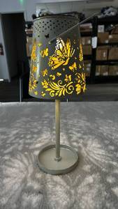 Barbara King Illuminated Metal Outdoor Table Light with Handle