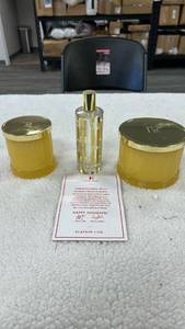 lot 16054 image: Elton John by Slatkin  Co Candle & Room Spray Set Night Bloom Blossoms