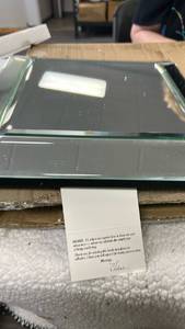 lot 16061 image: Valerie Parr Hill - 12 Square Beveled Mirror Centerpiece