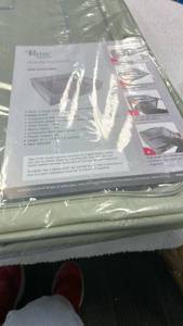 lot 11001 image: Periea Set of 2 Large Slim Storage Boxes with Gliders