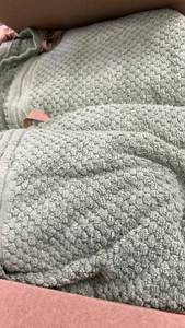 lot 13023 image: Home Reflections 100% Cotton Solid & Texture 12-pc Towel Set