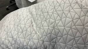 lot 10042 image: Coop Original Adjustable Pillow w Crosscut Memory Foam - QUEEN