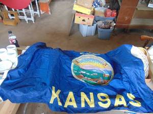 3 x 5 Kansas State Flag