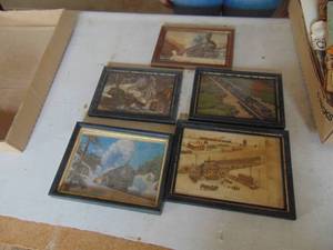 lot 3974 image: Selection of Vintage PrintsPictures