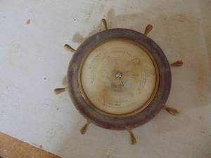 lot 3975 image: Whitewater Flour Mill Marked Barometer - needs repair