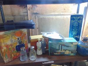 lot 4272 image: Contents of Shelves - Print