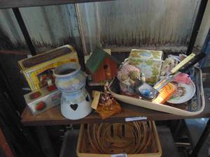 lot 4273 image: Contents of Shelves - Candle Burner