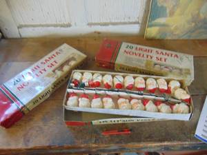 lot 4306 image: 3 Packages - New - Santa Claus Lights
