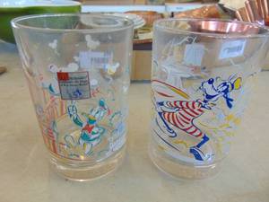 lot 4349 image: Pair of McDonalds Collectible Glasses