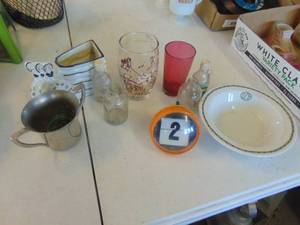 lot 4358 image: Glassware Selection