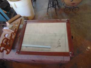 lot 4389 image: Mirror - Repurpose - Has Swivel Brackets on each end