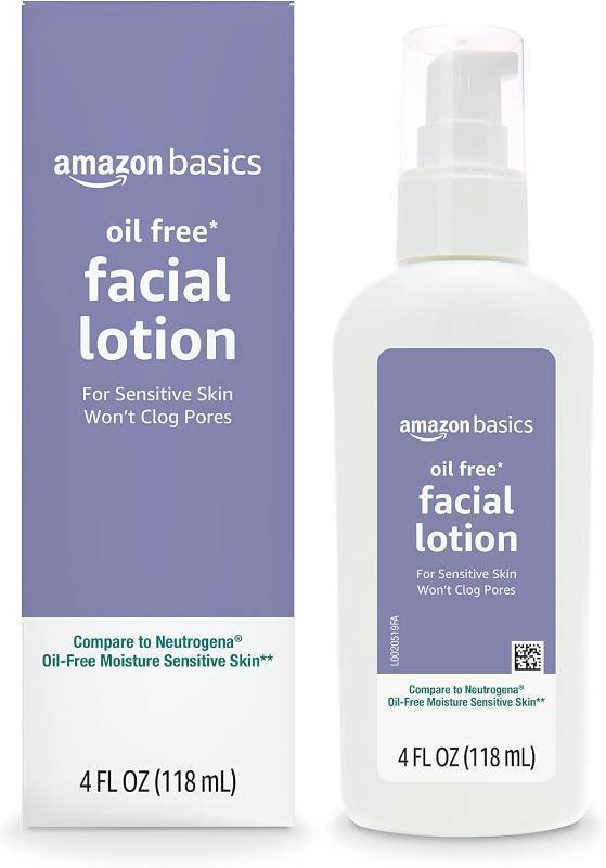 lot 55721 image: Amazon Basics Oil-Free Facial Moisturizer