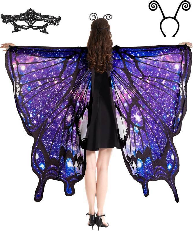 lot 321 image: Tibeha Halloween Butterfly Costume for Women