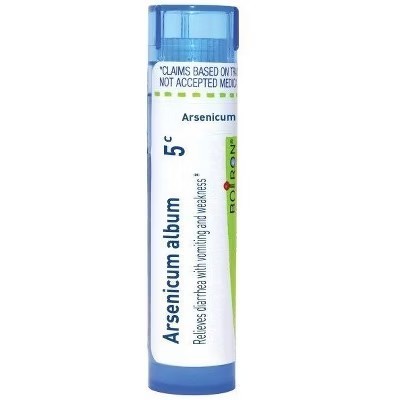 lot 65329 image: Arsenicum Album 5C by Boiron Homeopathic Single Medicine For Digestive - 80 Pellet