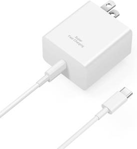 lot 64089 image: 45W USB C Super Fast Charger, Type C Charger Fast Charging Block, Android Phone Charger with 6Ft Type C to C Cable for Galaxy S25 UltraS25S24S23S22S21S20Note 20Note 10 White