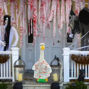 lot 64092 image: Halloween Goose Outfits Set,Cute And Fun Goose Costume for 23 Porch Goose SEE PHOTOS FOR PATTERN