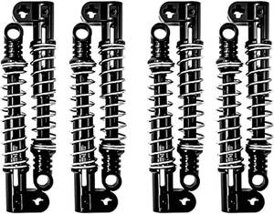 lot 64103 image: 8PCS Technic Light Shock Absorber (95292c01) Compatible with MOC Parts,Technic Shock Absorber 9.5L with Extra Hard Spring(Black)