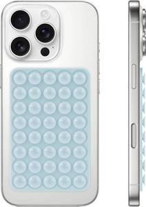 lot 64124 image: Yojaro Silicone Suction Phone Case Mount, Non Slip Suction Cup Phone Mount, Phone Accessories Holder for Selfies and Videos, Silicon Adhesive Phone Stand Sticky for Cell Phone Light Blue