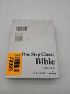 lot 64210 image: One Step Closer Bible with Magnifying Bookmark and Cover