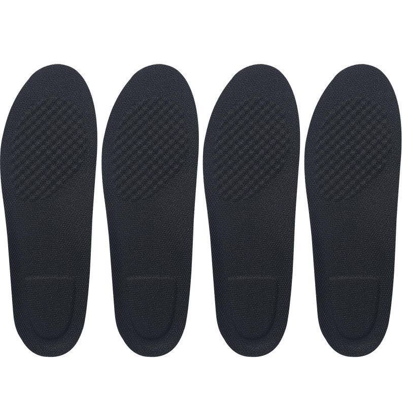 lot 45614 image: 0.4 Inch 4 Pcs Left Full Length Insoles Balancer Leg Length Discrepancy Insoles and Additional Cushion Pad, Heel Lift for Leg Length Discrepancy, Black - Retail $22