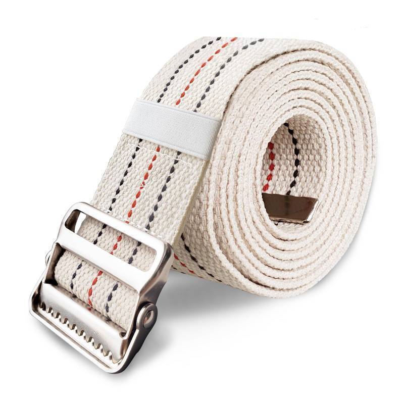 lot 45664 image: Transfer and Gait Belt with Metal Buckle - 60 Inch, Standing and Transfer Walking Assist Aid for Seniors, Elderly Patients, Caregiver, Nurse, Therapist - Retail $7